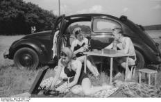 Picknick mit Volkswagen
